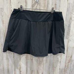 Z By Zella Black Athletic Skort Tennis Pickleball Golf Womens Size Large